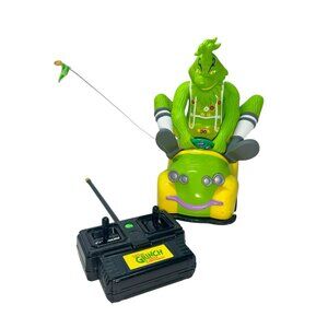 2000 RadioShack Dr. Seuss Grinch Getaway Car RC Radio Control + Remote - Working